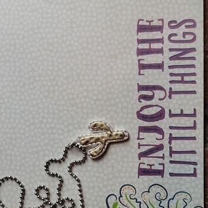 Saguaro Two Toned Pendant Necklace